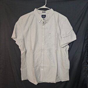 Mens Button Down Short Sleeve Shirt